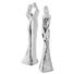 DEKODAME - Silberfarben/Weiß, Basics (8,4/35,8/7,8cm) - Ambia Home