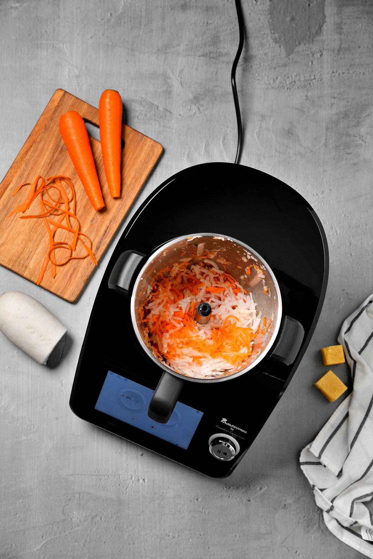 MULTICOOKER BY CARLO CRACCO  - Silberfarben/Schwarz, Trend, Metall (33.8/57/47.7cm)