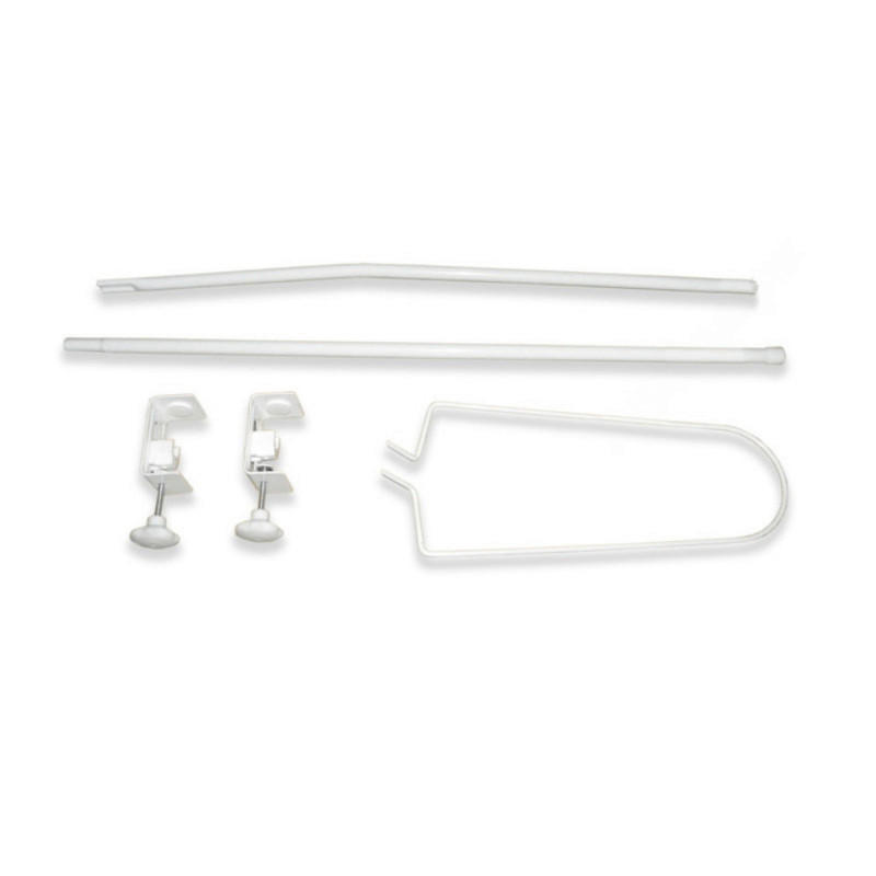 ŠIPKA ZA BALDAHIN   - bijela, Basics, metal (150cm)