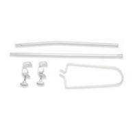 ŠIPKA ZA BALDAHIN   - bijela, Basics, metal (150cm)