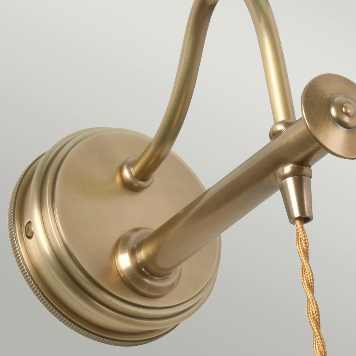 WANDLEUCHTE Douille 10/32.4 /19.7 cm   - Messingfarben, KONVENTIONELL, Metall (10/32.4 /19.7cm) - Elstead Lighting