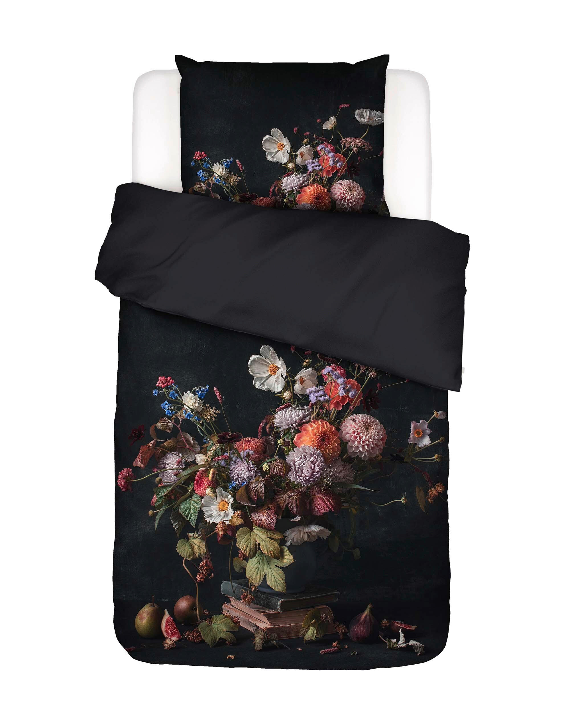 POSTEĽNÁ BIELIZEŇ, satén, sivá, 140/200 cm - sivá, Basics, textil (140/200cm) - Essenza