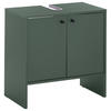 WASCHBECKENUNTERSCHRANK 60/60/35 cm  - Schwarz/Olivgrün, MODERN, Holzwerkstoff/Kunststoff (60/60/35cm) - MID.YOU