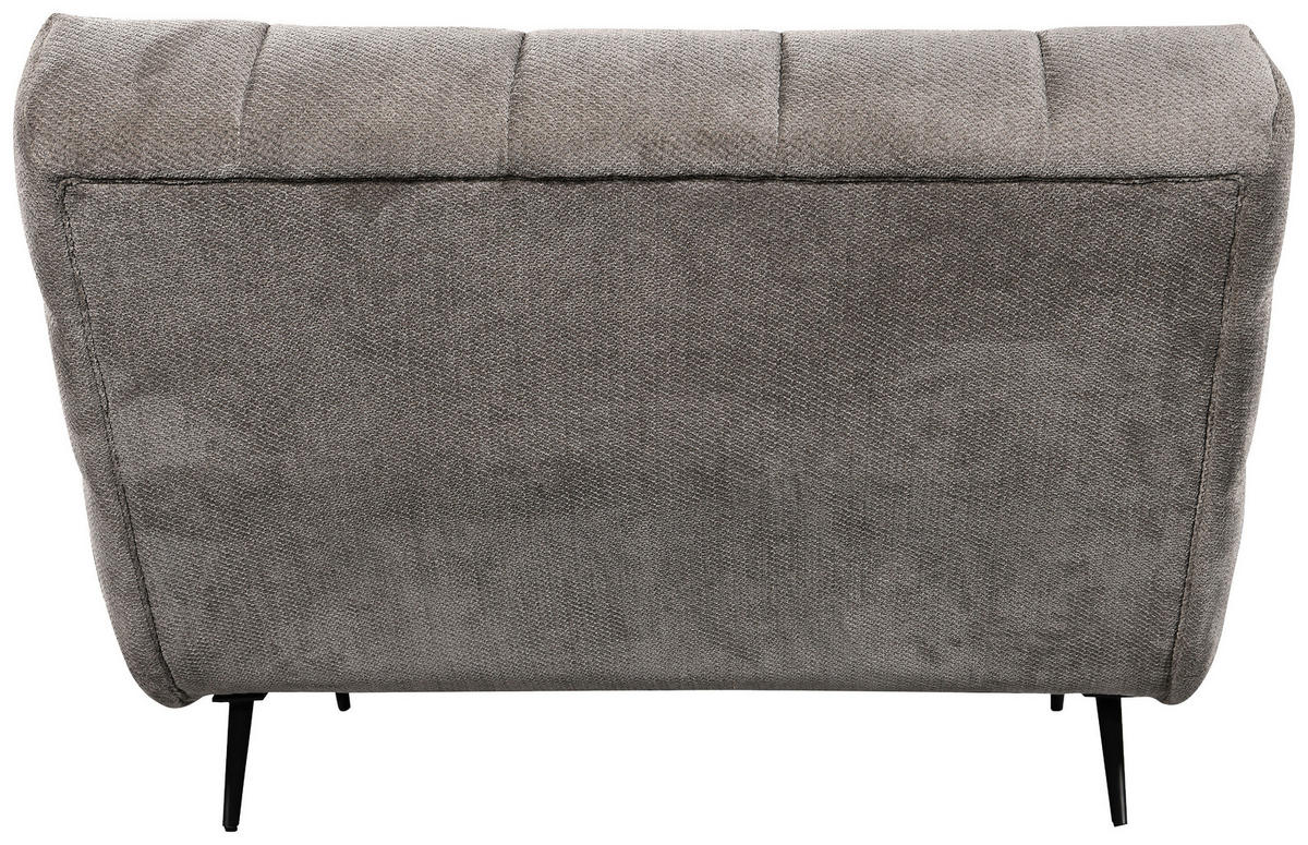 RELAXAČNÍ VÁLENDA, textil, šedá - šedá/černá, Design, kov/textil (118/83/168cm) - MID.YOU