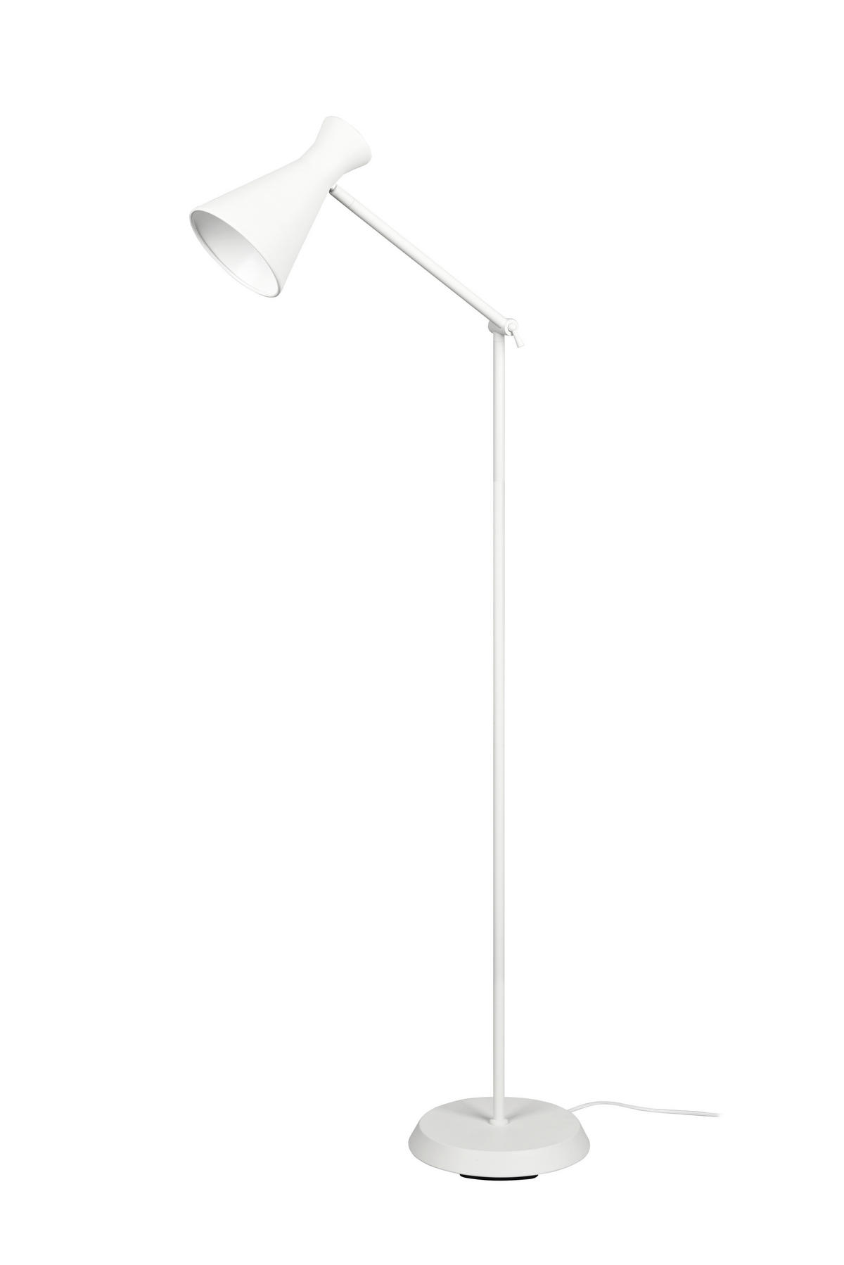 STEHLEUCHTE  48,8/25/150 cm   - Weiß, KONVENTIONELL, Metall (48,8/25/150cm)