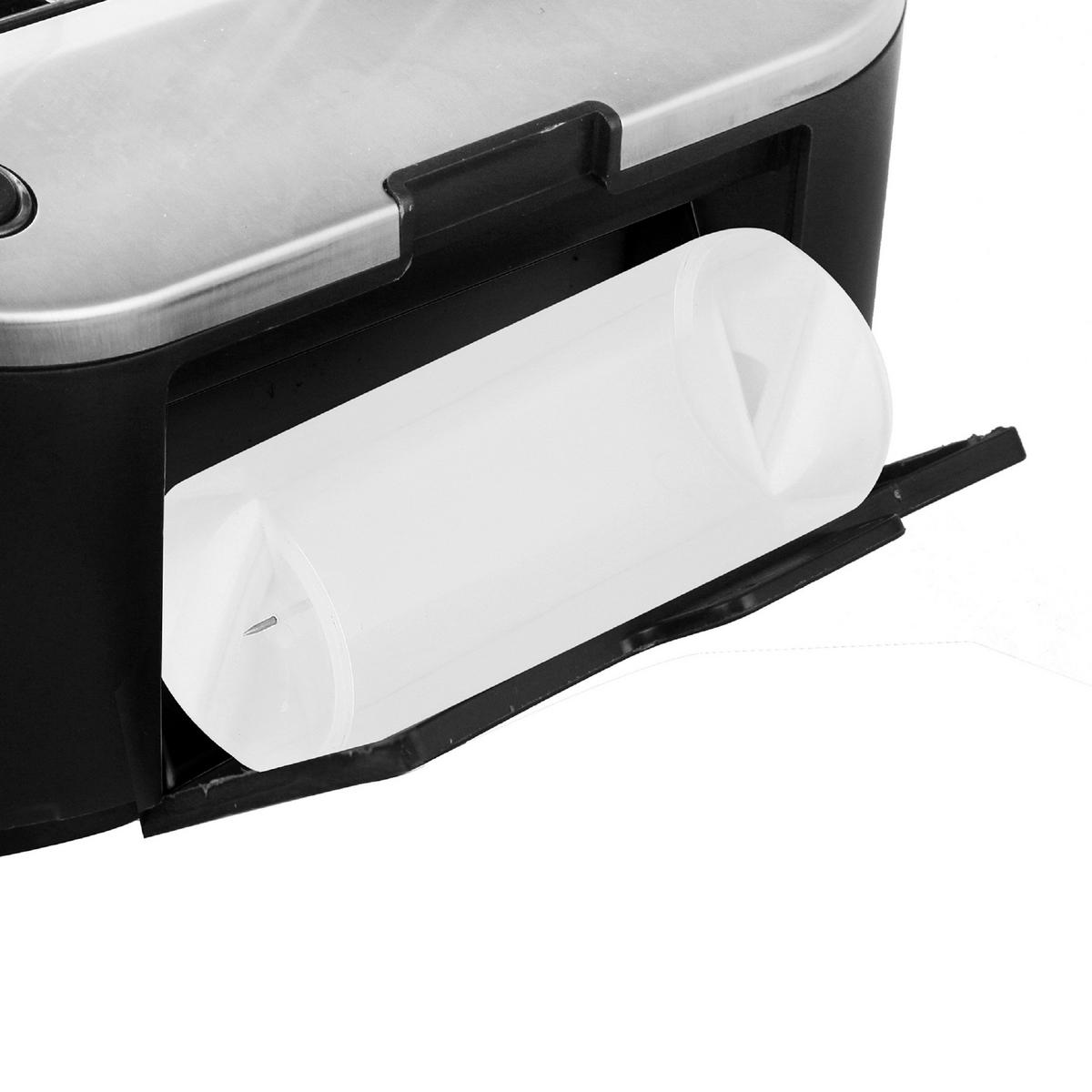 EIERKOCHER - Edelstahlfarben/Schwarz, Basics, Kunststoff/Metall (18/14/16,5cm) - EMERIO