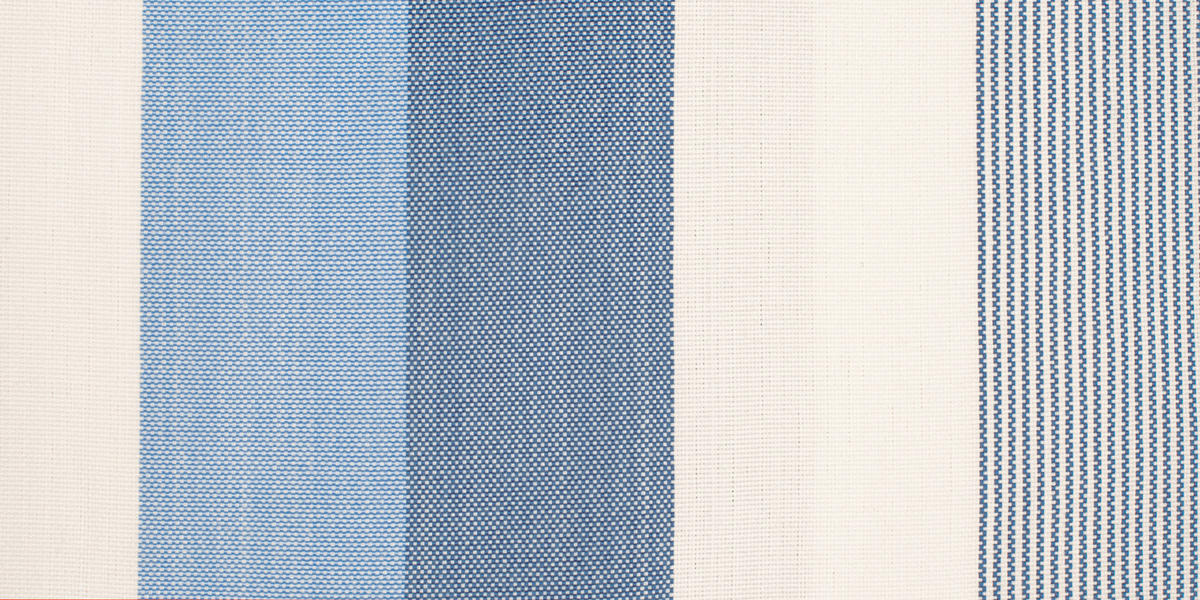 HÄNGESESSEL kingsize outdoor 140/170/210 cm  - Weiß/Dunkelblau, KONVENTIONELL, Holz/Textil (140/170/210cm) - La Siesta