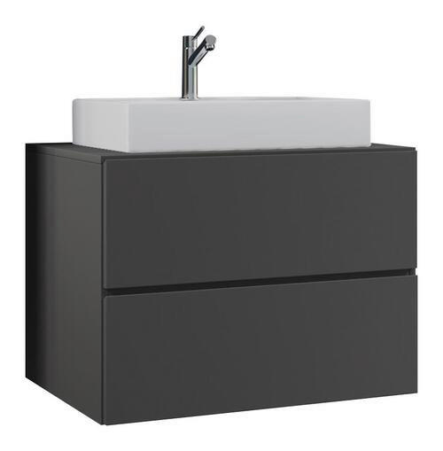 WASCHTISCHKOMBI 60 cm  - Anthrazit/Weiß, MODERN, Keramik/Holzwerkstoff (60cm) - MID.YOU