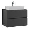 WASCHTISCHKOMBI 60 cm  - Anthrazit/Weiß, MODERN, Keramik/Holzwerkstoff (60cm) - MID.YOU