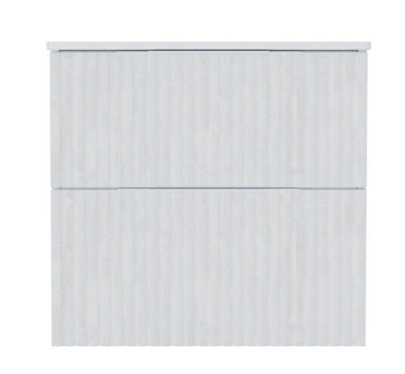 ELEMENT S UMIVAONIKOM  bijela visoki sjaj  - bijela visoki sjaj, Basics, drvo/keramika (61/46,5/58cm)