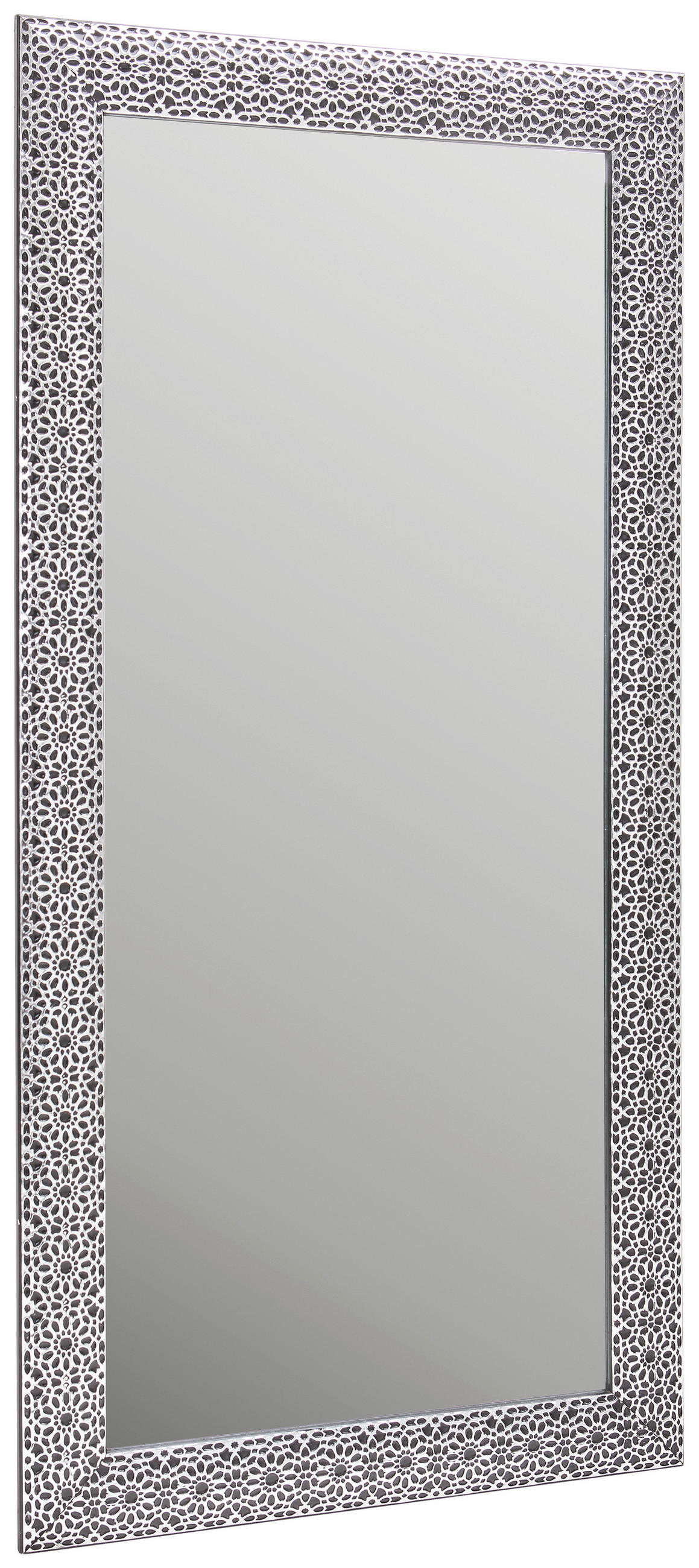 OGLINDĂ DE PERETE 100/200/3 cm    - alb/negru, Lifestyle, sticlă/lemn (100/200/3cm) - Xora