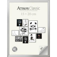 BILDERRAHMEN - Silberfarben, Basics, Papier/Holzwerkstoff (15/20/1,8cm)