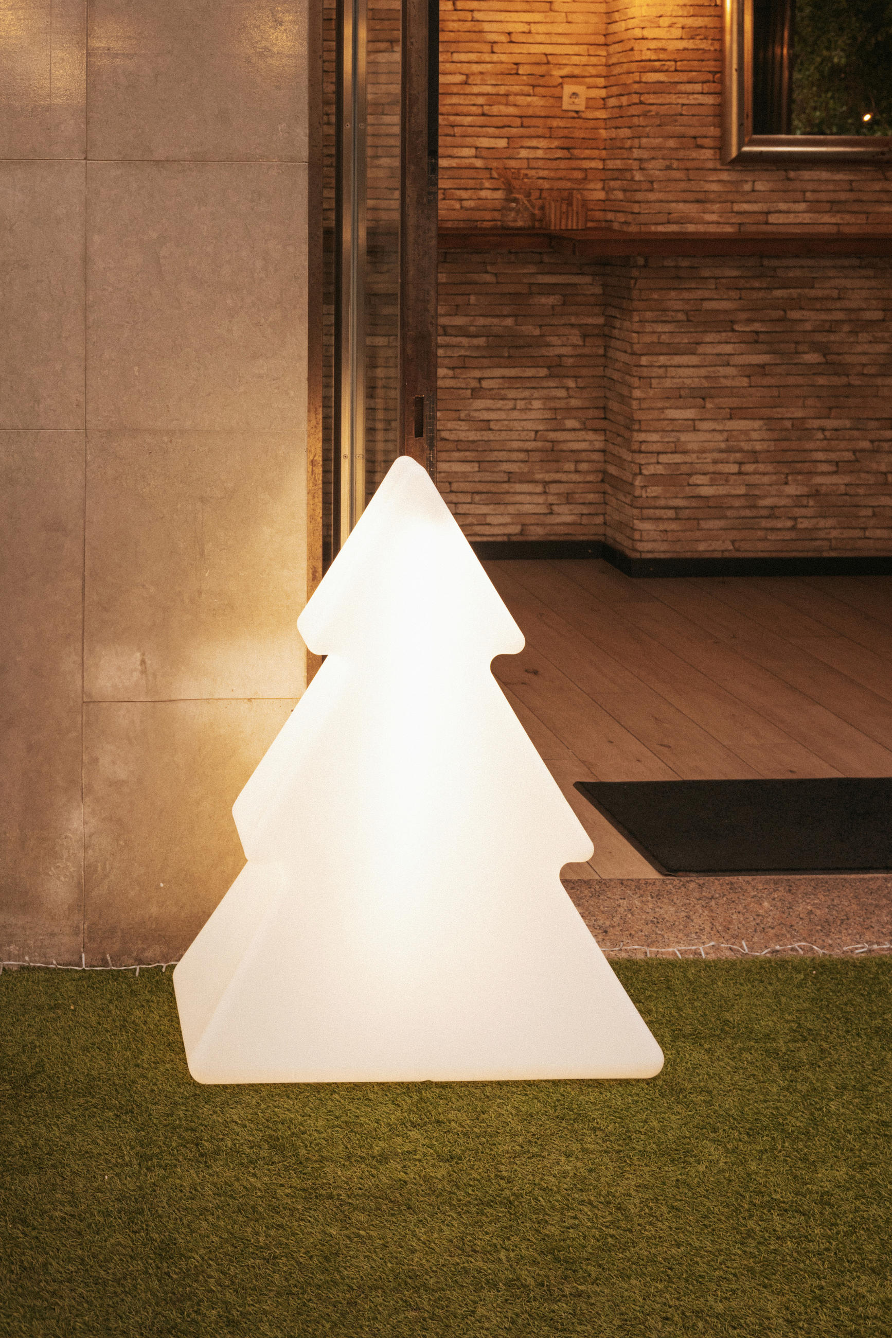 Thumbnail - Newgarden Led-Dekoleuchte Pinus, Transparent, Kunststoff, 78.5x35x100 cm, RoHS, Dekoration, Weihnachtsdekoration, Weihna...