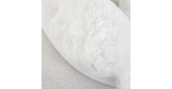 SESSEL Flachgewebe Weiß    - Schwarz/Weiß, KONVENTIONELL, Textil/Metall (115/72/115cm) - Ambia Home