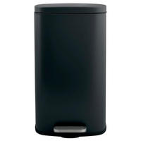 TRETEIMER 50 l  Metall  - Schwarz, Basics, Kunststoff/Metall (42,7/29,7/64,3cm) - Spirella