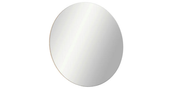 WANDSPIEGEL - Eichefarben, Design, Glas/Holzwerkstoff (78/78/5cm) - Xora