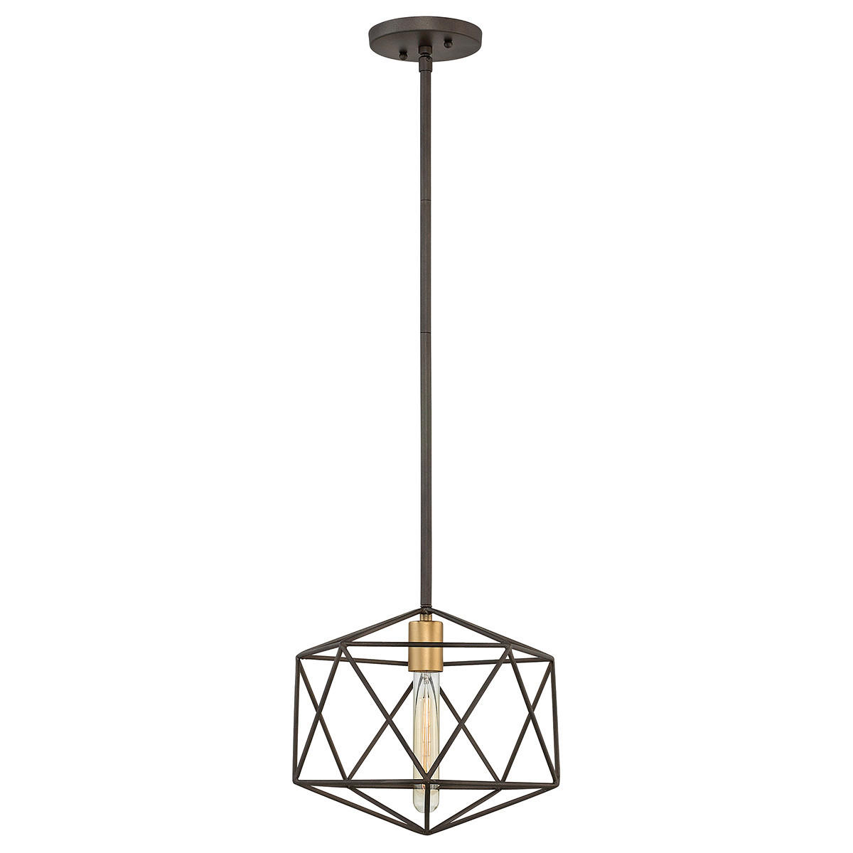 ZÁVESNÉ SVIETIDLO, 30.5/45.1  cm  - bronzová, Konventionell, kov (30.5/45.1 cm) - Elstead Lighting