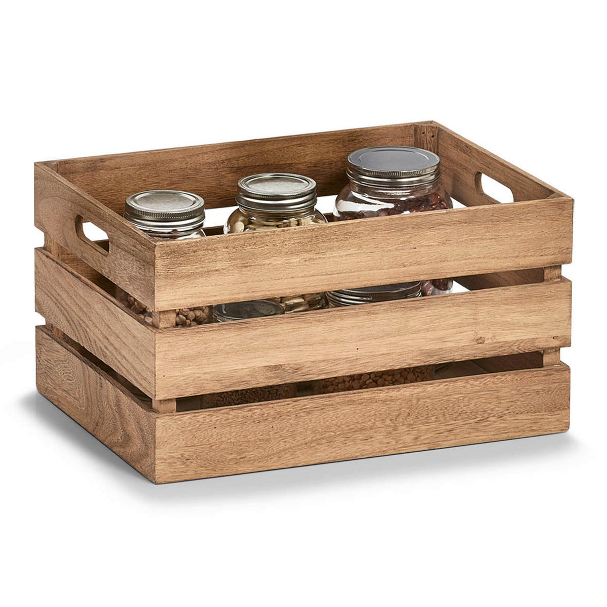 DEKOKISTE - Naturfarben, Basics, Holz (39/29/21,5cm) - Zeller Present