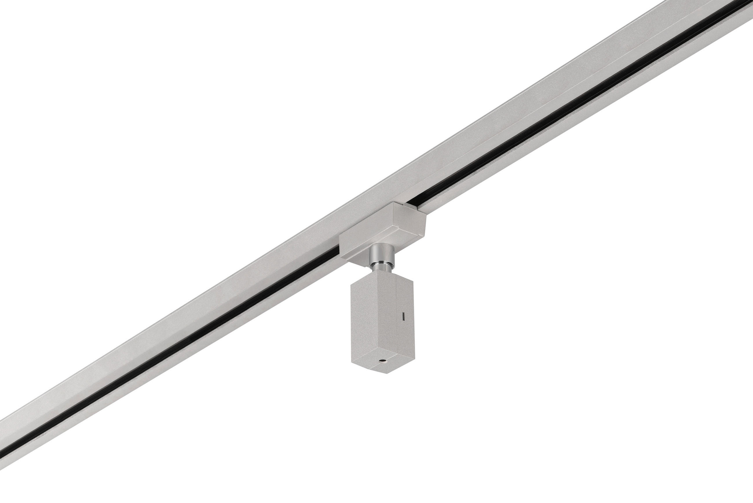 ADAPTER FÖR SKENA Duoline 6/10/3 cm   - titanfärgad, Basics, plast (6/10/3cm) - Trio Leuchten