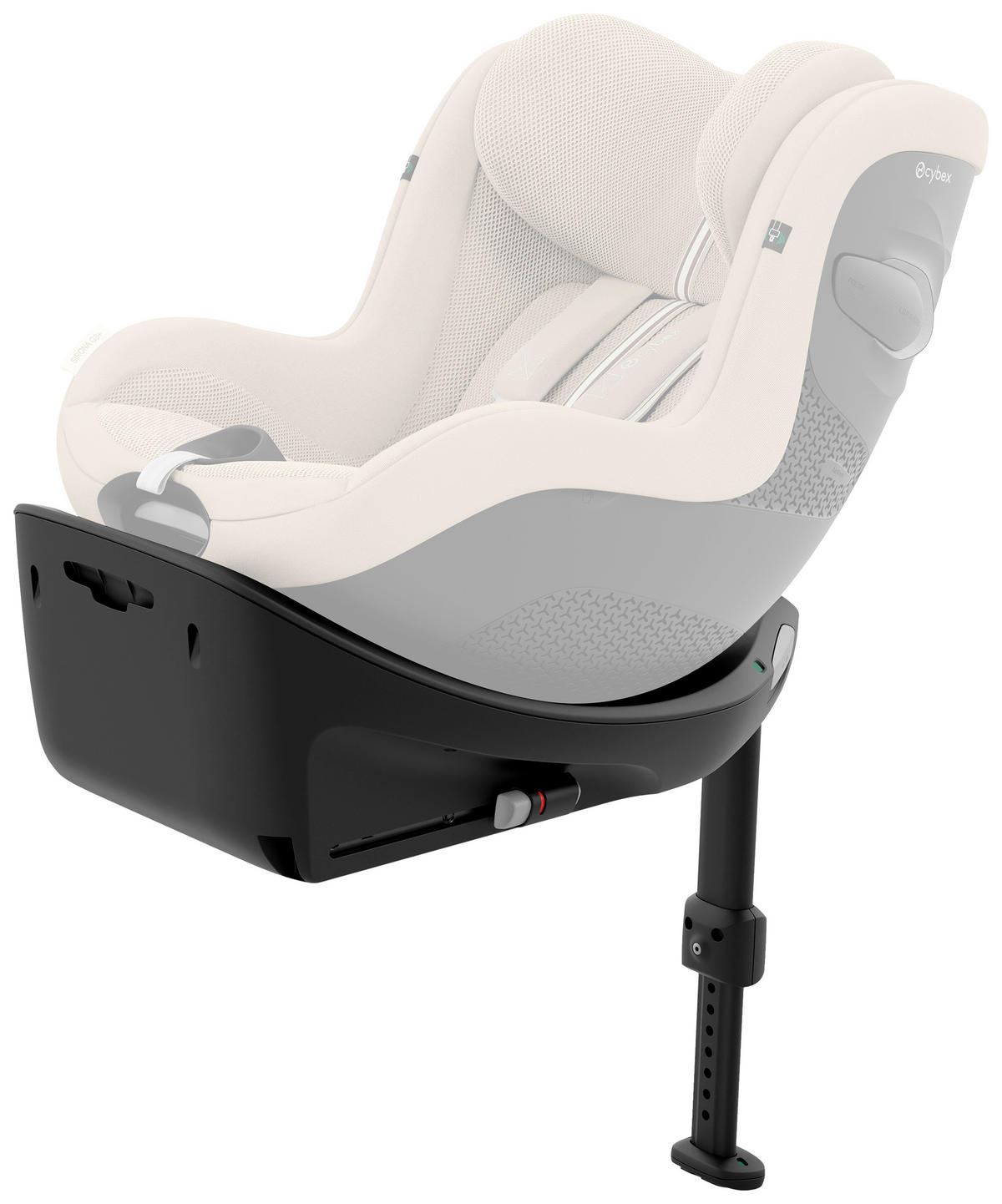 ISOFIXSTATION Base G3  - Schwarz, Basics, Kunststoff/Metall (64/40cm) - cybex GOLD