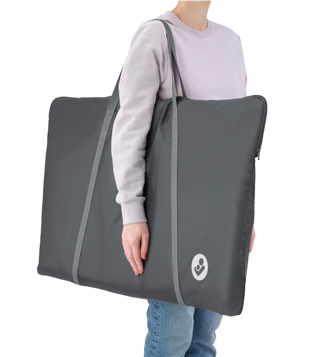 BEISTELLBETT Tori  - Dunkelgrau, Basics, Textil (86/76/61cm) - Maxi-Cosi