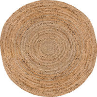 TEPIH NISKOG TKANJA  100 cm  prirodne boje  Braided  - prirodne boje, Basics, tekstil (100cm) - Linea Natura