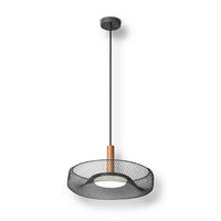 LED-HÄNGELEUCHTE 40/120 cm  - Schwarz, Basics, Holz/Kunststoff (40/120cm) - Osram