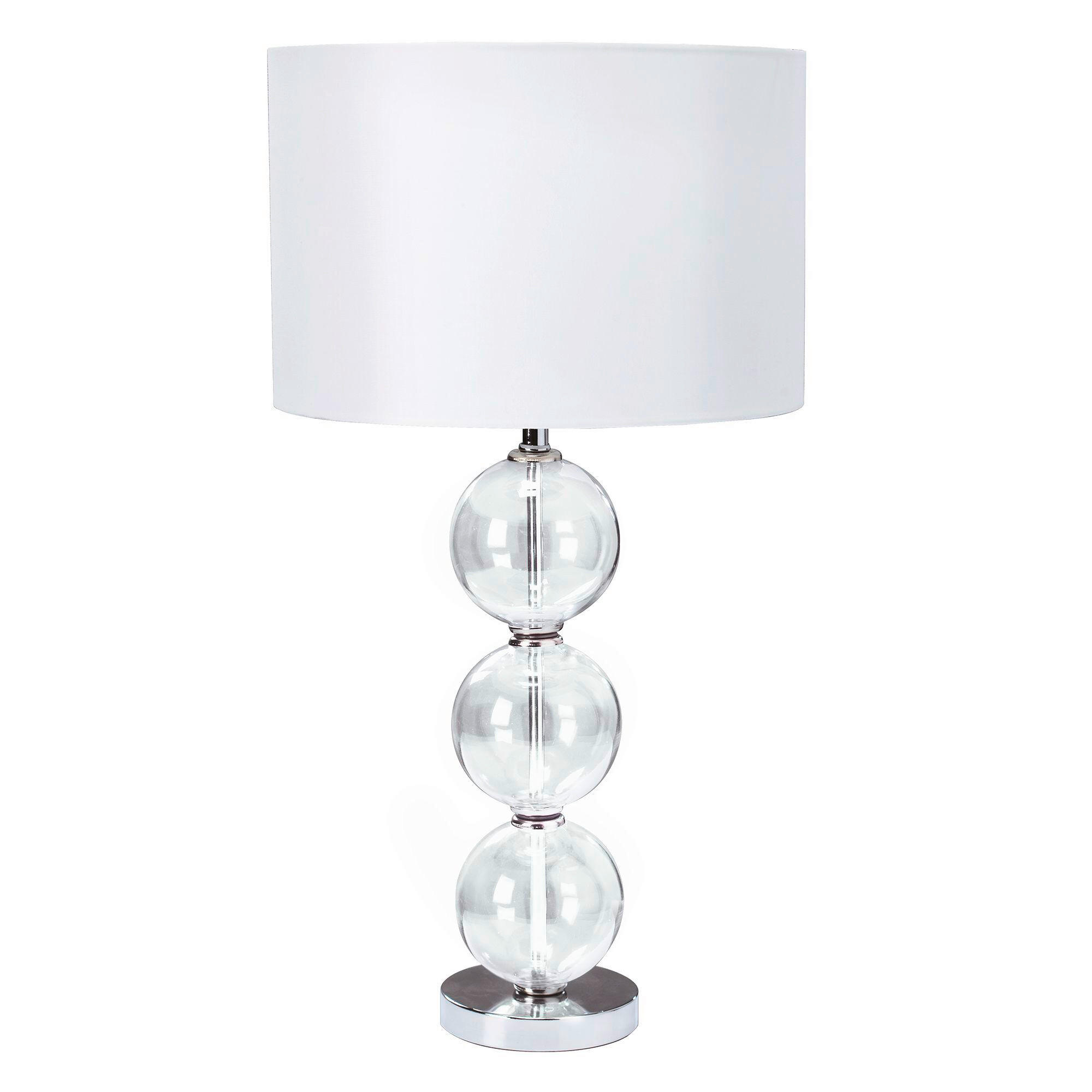 Searchlight Tischleuchte Bliss Weiß 33.5x58x33.5 cm