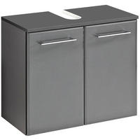 WASCHBECKENUNTERSCHRANK 60/53/33 cm  - Chromfarben/Anthrazit, Basics, Holzwerkstoff (60/53/33cm) - Pelipal