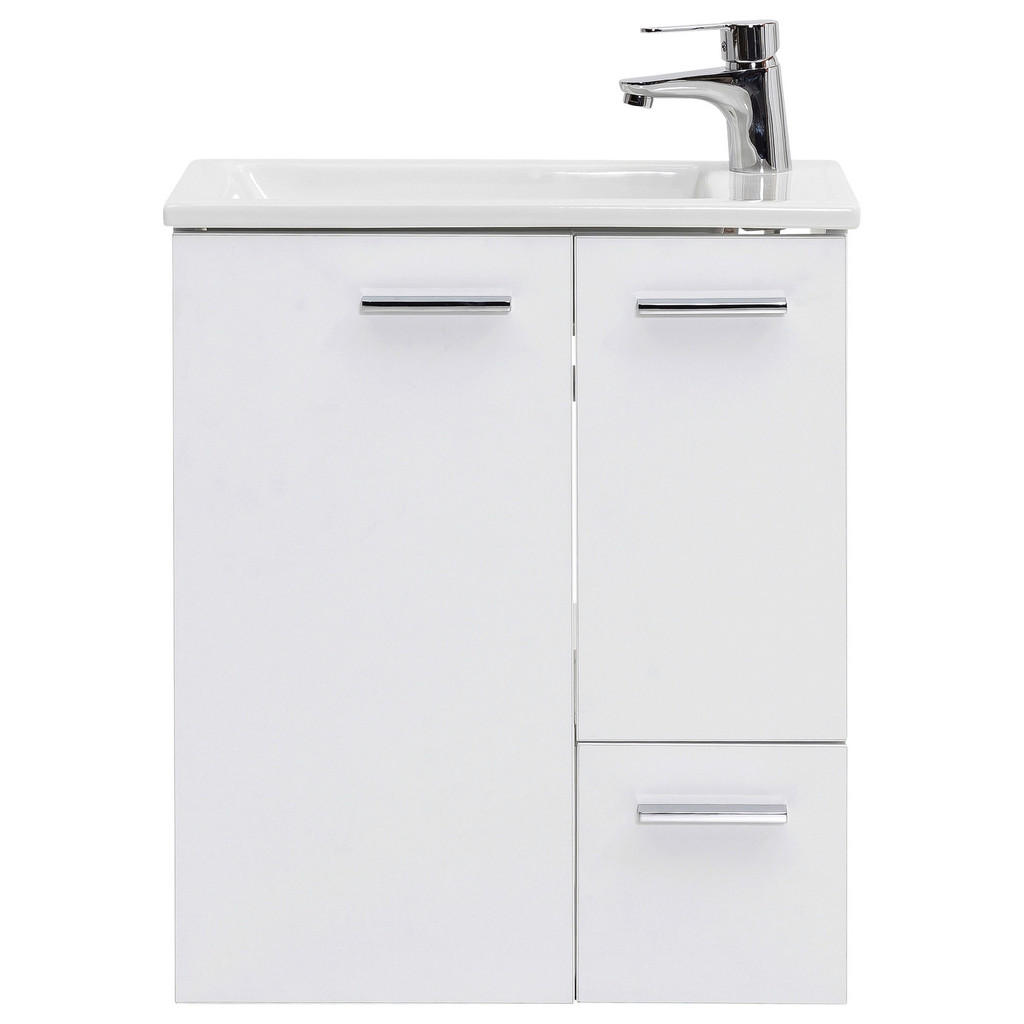 Waschtischkombi Matteo B: ca. 50 cm Weiß