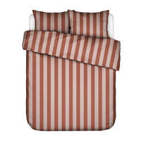 BETTWÄSCHE 3-teilig Minte Satin 200/200 cm  - Hellrosa/Terracotta, KONVENTIONELL, Textil (200/200cm) - Essenza