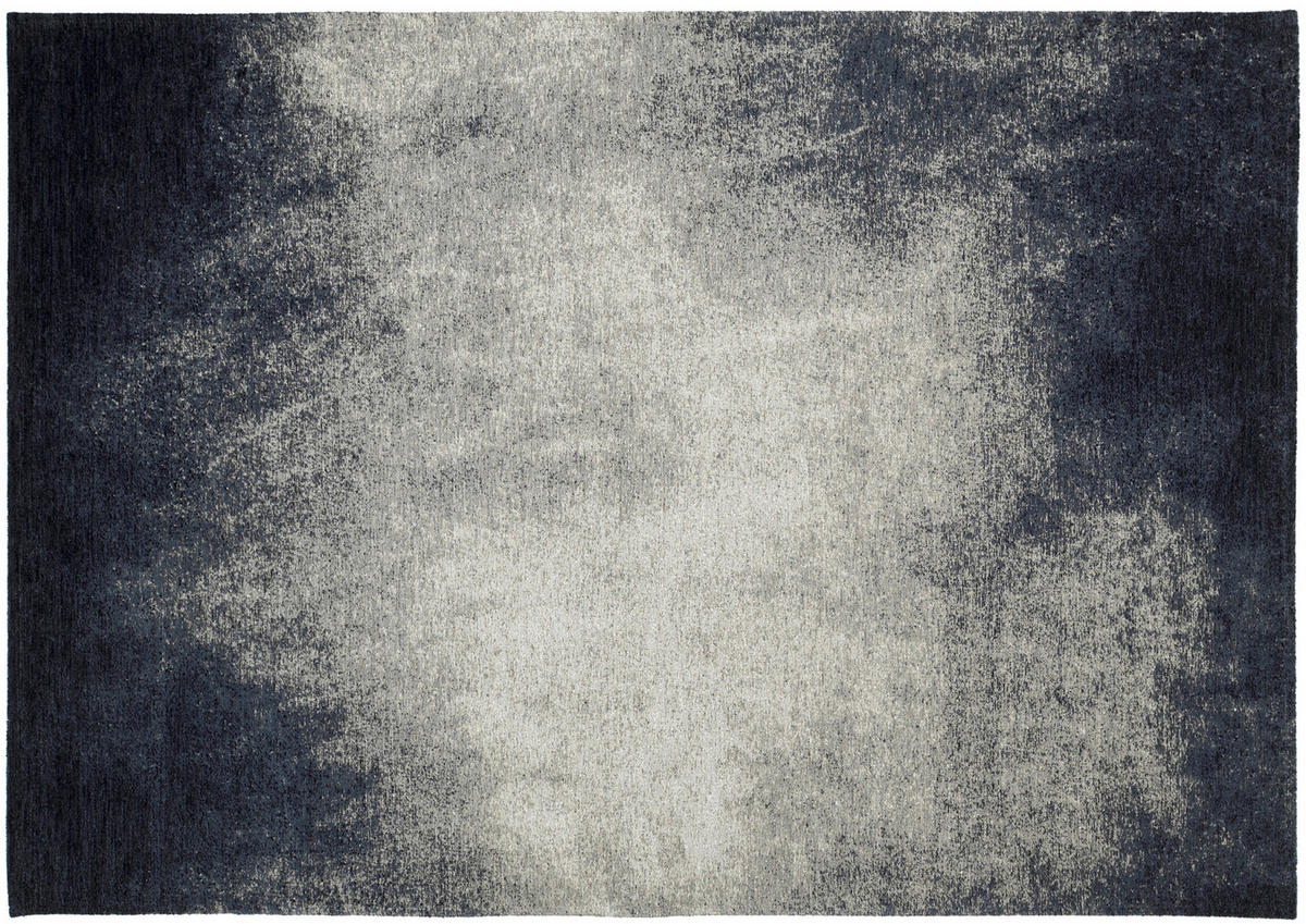 FLACHWEBETEPPICH 155/230 cm Lykaris Schwarz, Dunkelgrau  - Dunkelgrau/Schwarz, Design, Kunststoff/Textil (155/230cm) - Novel