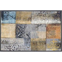 FUßMATTE 40/60 cm Tilea  - Multicolor, KONVENTIONELL, Kunststoff/Textil (40/60cm) - wash+dry