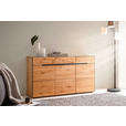 SIDEBOARD Kelio Kelio Eichefarben  165/85/42 cm  - Eichefarben/Anthrazit, KONVENTIONELL, Holz/Holzwerkstoff (165/85/42cm) - Linea Natura
