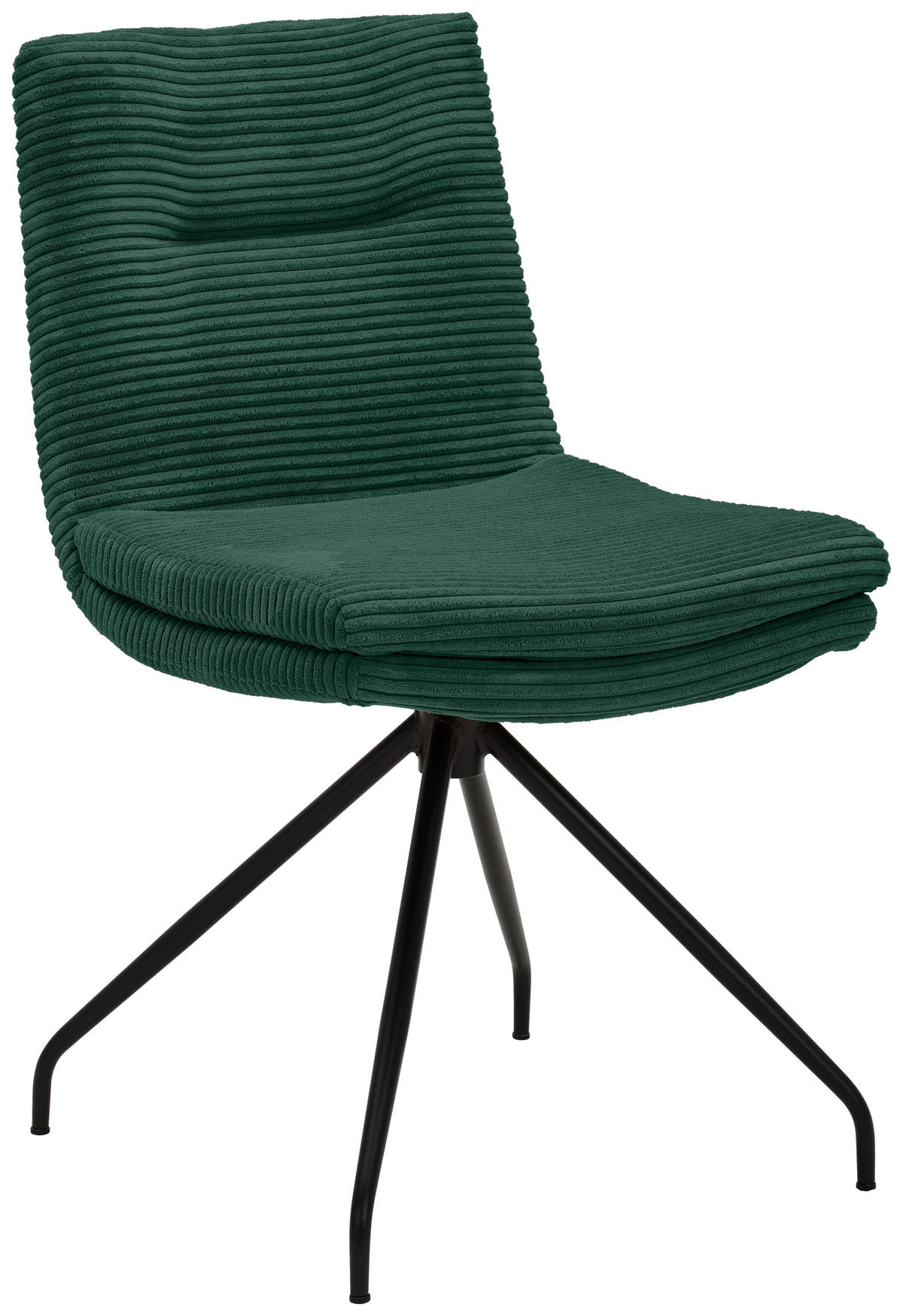 STUHL - Schwarz/Grün, Design, Textil/Metall (50/85/64cm) - Musterring