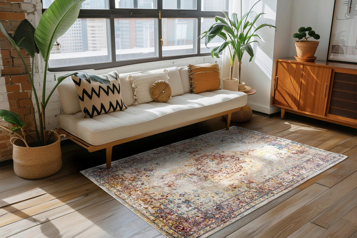 FLACHWEBETEPPICH 80/150 cm Multicolor  - Multicolor, Basics, Textil (80/150cm) - Kayoom