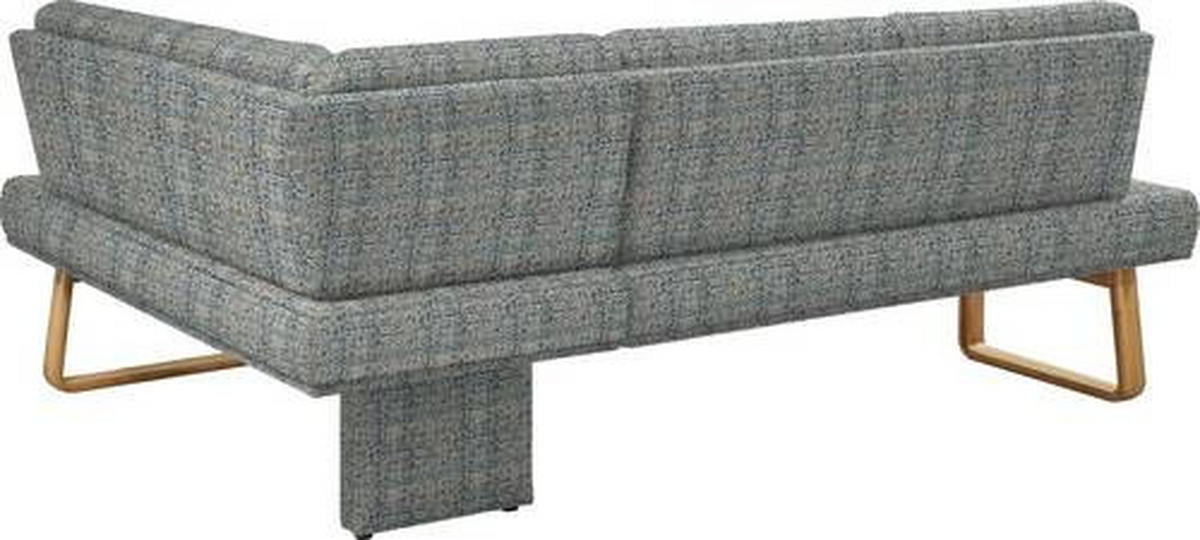 ECKBANK 265/174 cm  in Grau, Eichefarben  - Eichefarben/Grau, Design, Holz/Textil (265/174cm) - Dieter Knoll