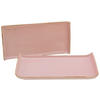 SERVIERPLATTE - Hellrosa, Trend, Keramik (16,5/33cm) - Creatable