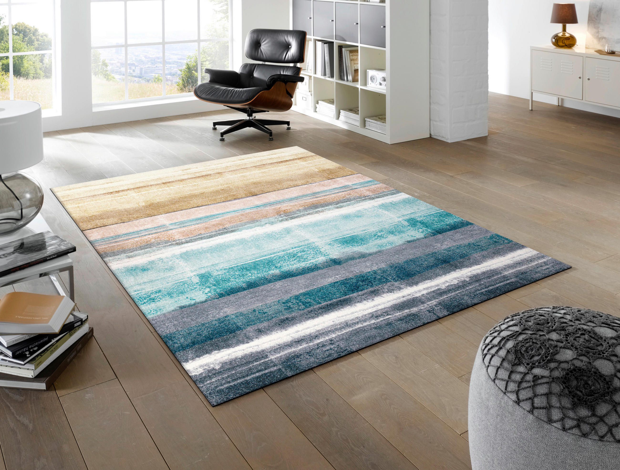 FLACHWEBETEPPICH 170/240 cm Frerik Multicolor  - Multicolor, KONVENTIONELL, Kunststoff/Textil (170/240cm) - wash+dry
