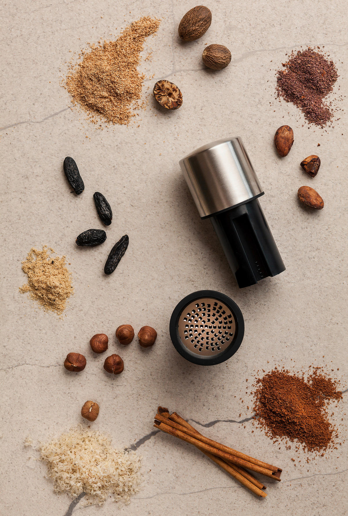 GEWÜRZMÜHLE  - Basics, Kunststoff/Metall (12/5/5cm) - MICROPLANE