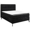 BOXSPRINGBETT 140/200 cm  in Schwarz  - Schwarz, Design, Textil/Metall (140/200cm) - Esposa