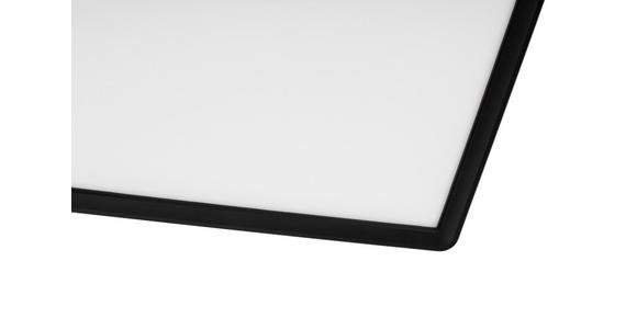 LED-DECKENLEUCHTE 29,3/29,3/2,8 cm   - Schwarz, Basics, Kunststoff (29,3/29,3/2,8cm) - Novel