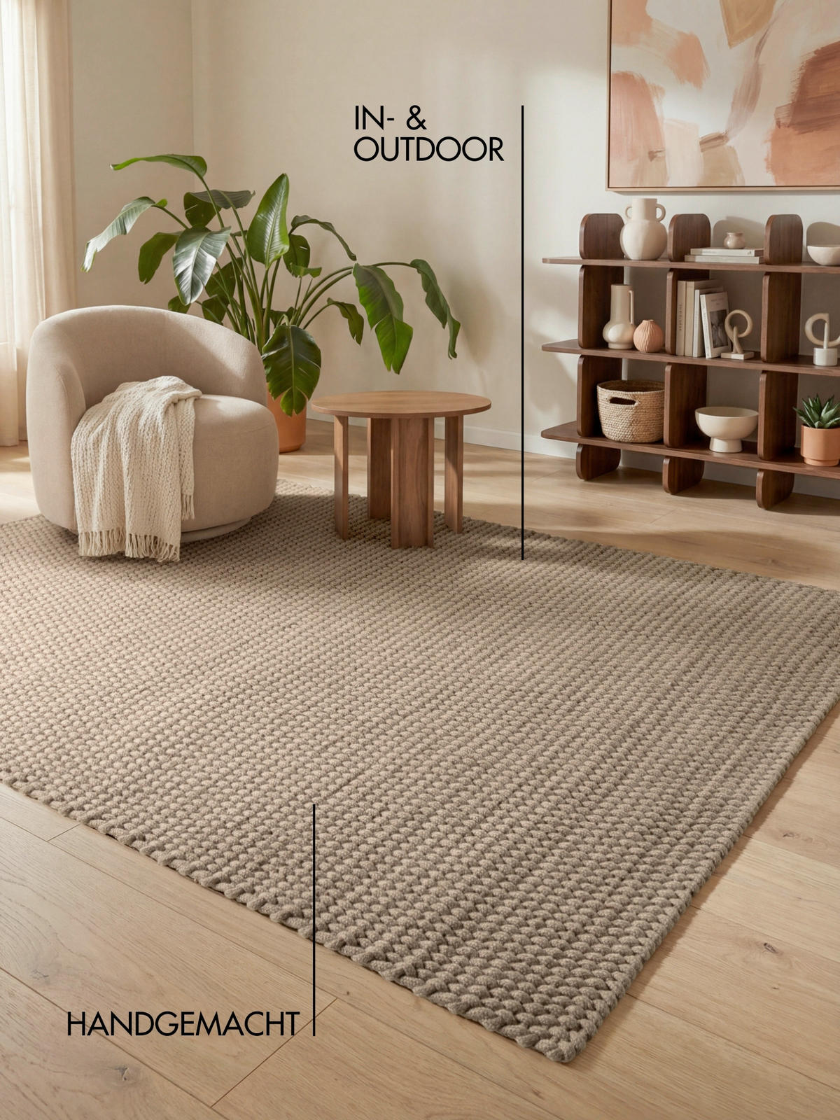 HANDWEBTEPPICH  Wohnzimmer 200/290 cm Southwark Beige, Greige rechteckig  - Greige/Beige, KONVENTIONELL, Textil (200/290cm) - Ted Baker