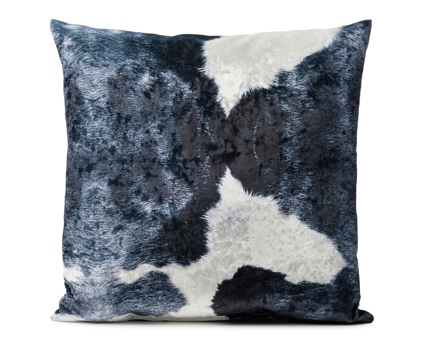 ZIERKISSEN PAULA 40/40 cm  - Graublau/Weiß, KONVENTIONELL, Textil (40/40cm) - Novel
