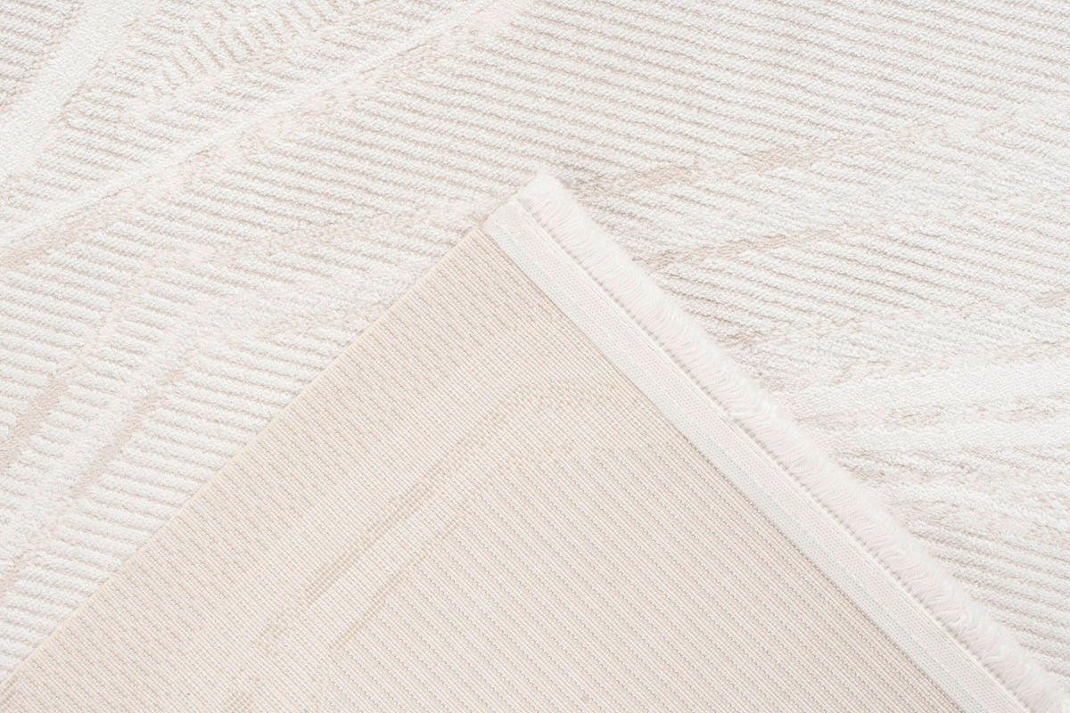 FLACHWEBETEPPICH 160/230 cm Jardin Beige  - Beige, Design, Textil (160/230cm) - Pierre Cardin