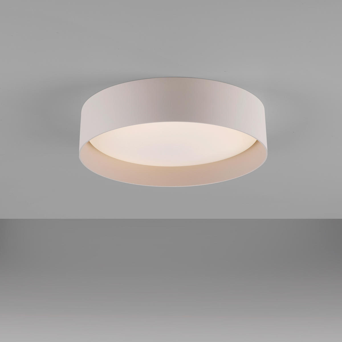 LED-DECKENLEUCHTE Tavoli 28.5/28.5/7 cm   - Sandfarben, KONVENTIONELL, Kunststoff/Metall (28.5/28.5/7cm) - Schöner Wohnen