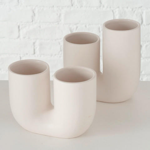 VÁZA  - Natur, kerámia (17cm)