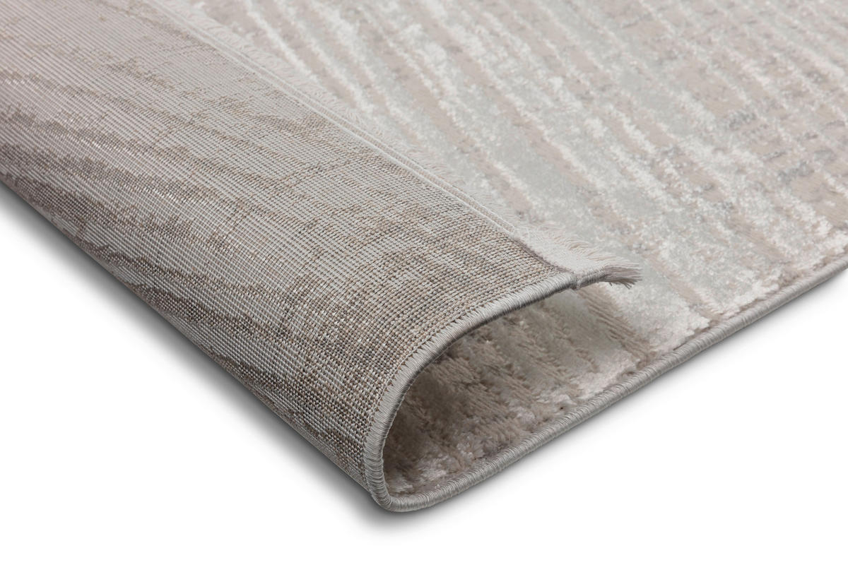 WEBTEPPICH Wohnzimmer 160/230 cm Castello Silberfarben rechteckig  - Silberfarben, Design, Textil (160/230cm) - Astra