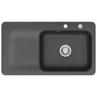 SPÜLE Juna 90 / 50140285  - Schieferfarben, Basics, Keramik (90/20/51cm) - Systemceram