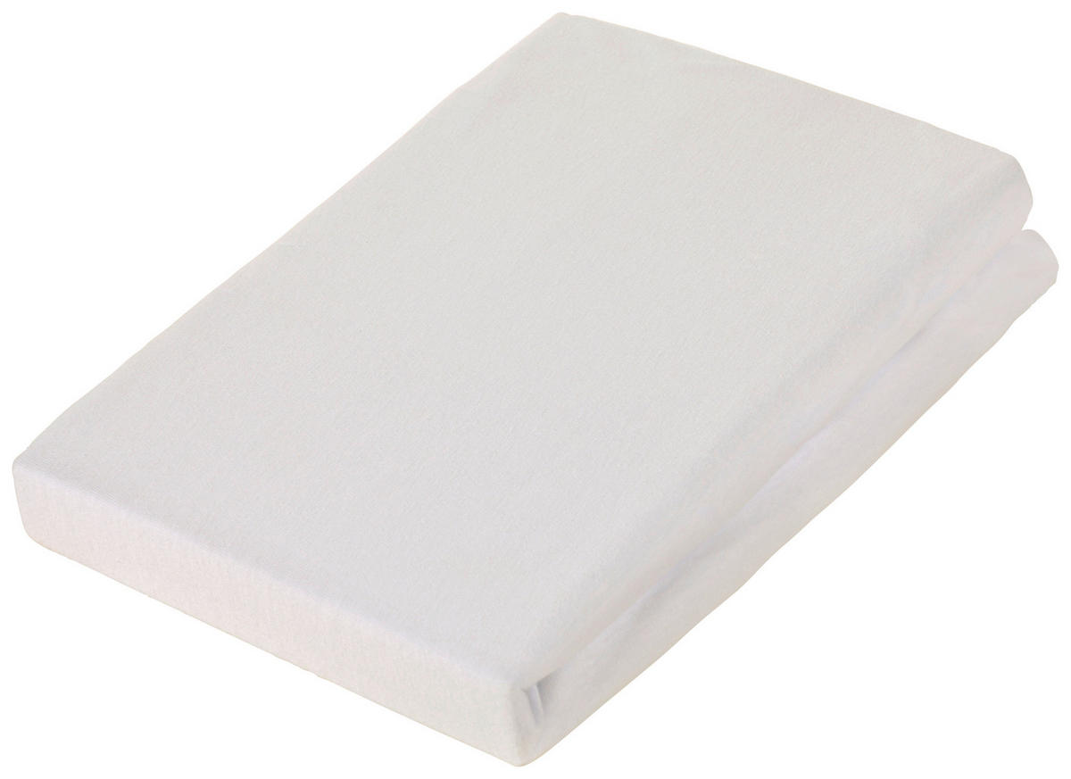 DJEČJA PLAHTA S GUMICOM  60-70/120-140 cm     - bijela, Basics, tekstil (60-70/120-140cm) - Avelia